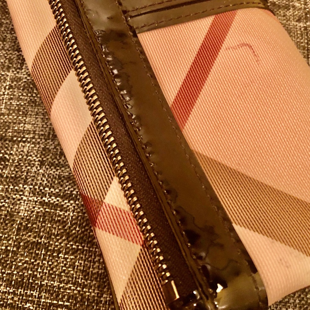 Burberry Foldover Clutch